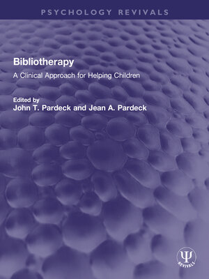 cover image of Bibliotherapy